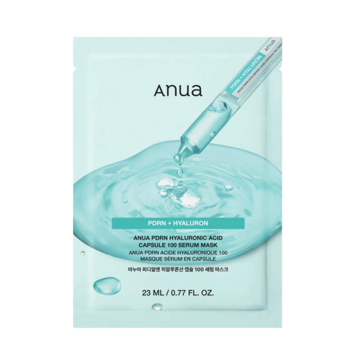 PDRN Hyaluronic Acid Capsule 100 Serum Mask, 23 ml
