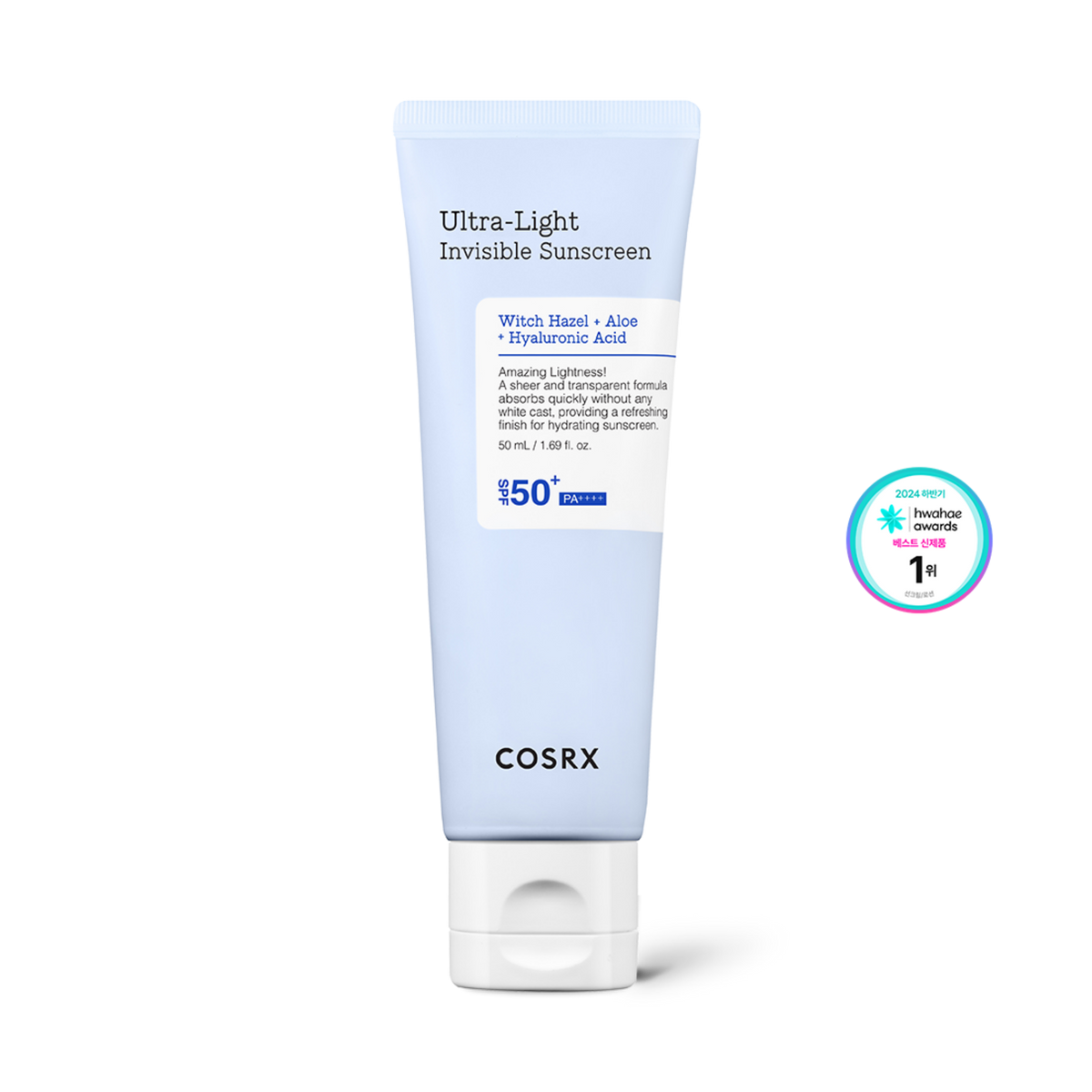 Ultra - Light Invisible Sunscreen SPF50+ PA++++, 50 ml