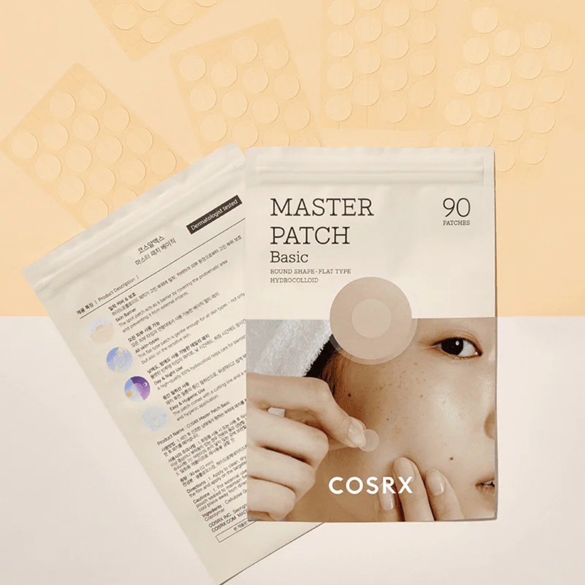 Acne patches "Master Patch Basic - Healing Eczema Patches", 90 pcs.