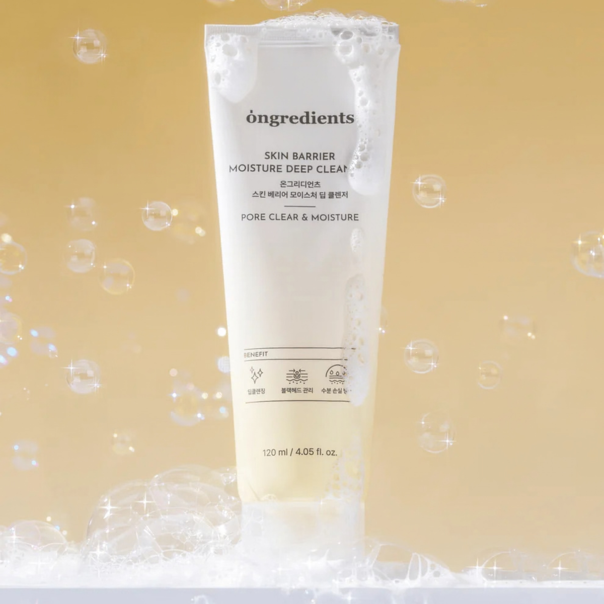 Moisturizing facial cleanser "Skin Barrier Moisture Deep Cleanser", 120 ml