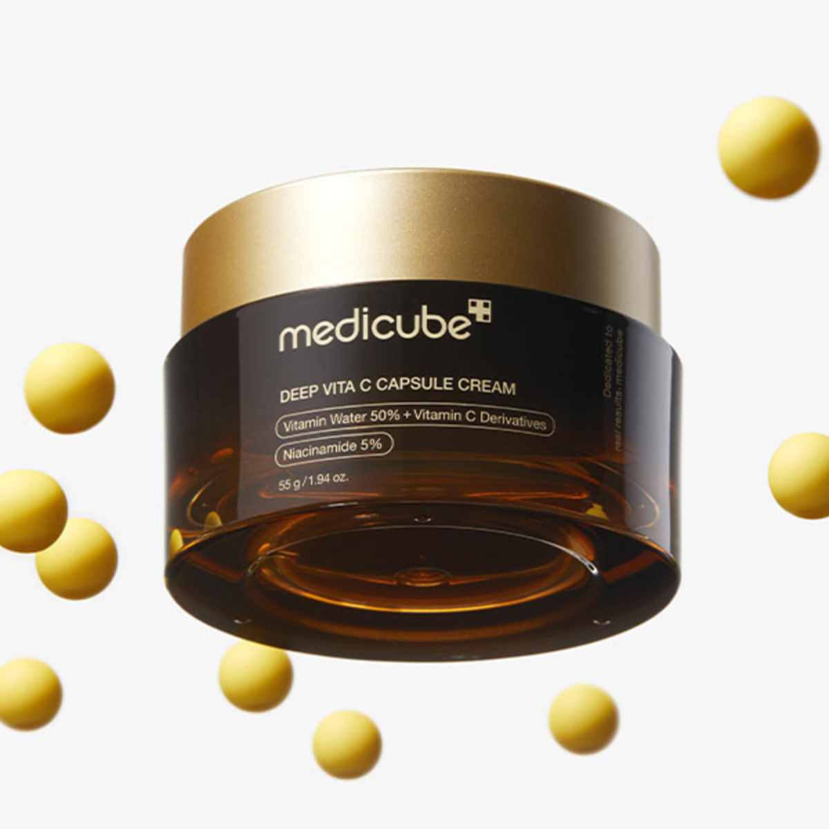 Brightening face cream "Deep Vita C Capsule Cream", 55 g