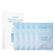 Super Aquagel Oasis Ampoule Mask – 1 Pack sheet mask set, 5 pcs.