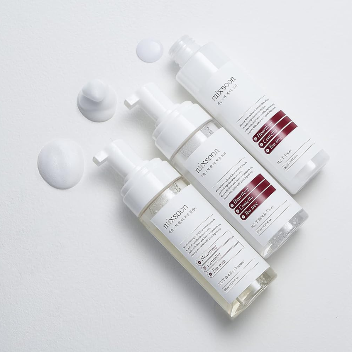 Veido prausimosi putos "H.C.T Bubble Cleanser", 150 ml