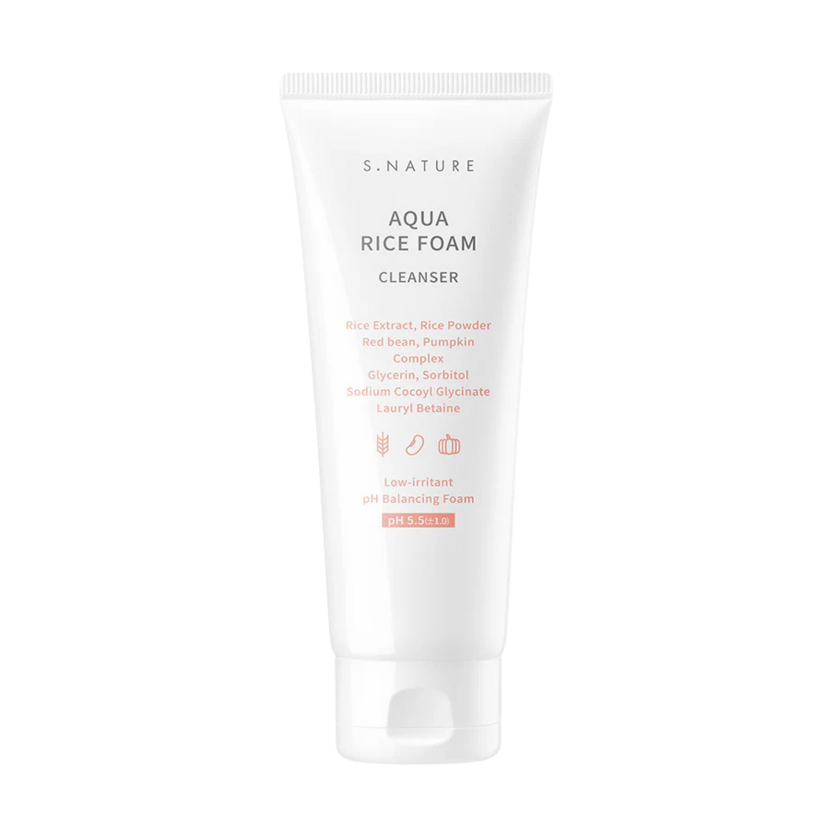 Foaming Face Cleanser "Aqua Rice Foam Cleanser", 80 ml