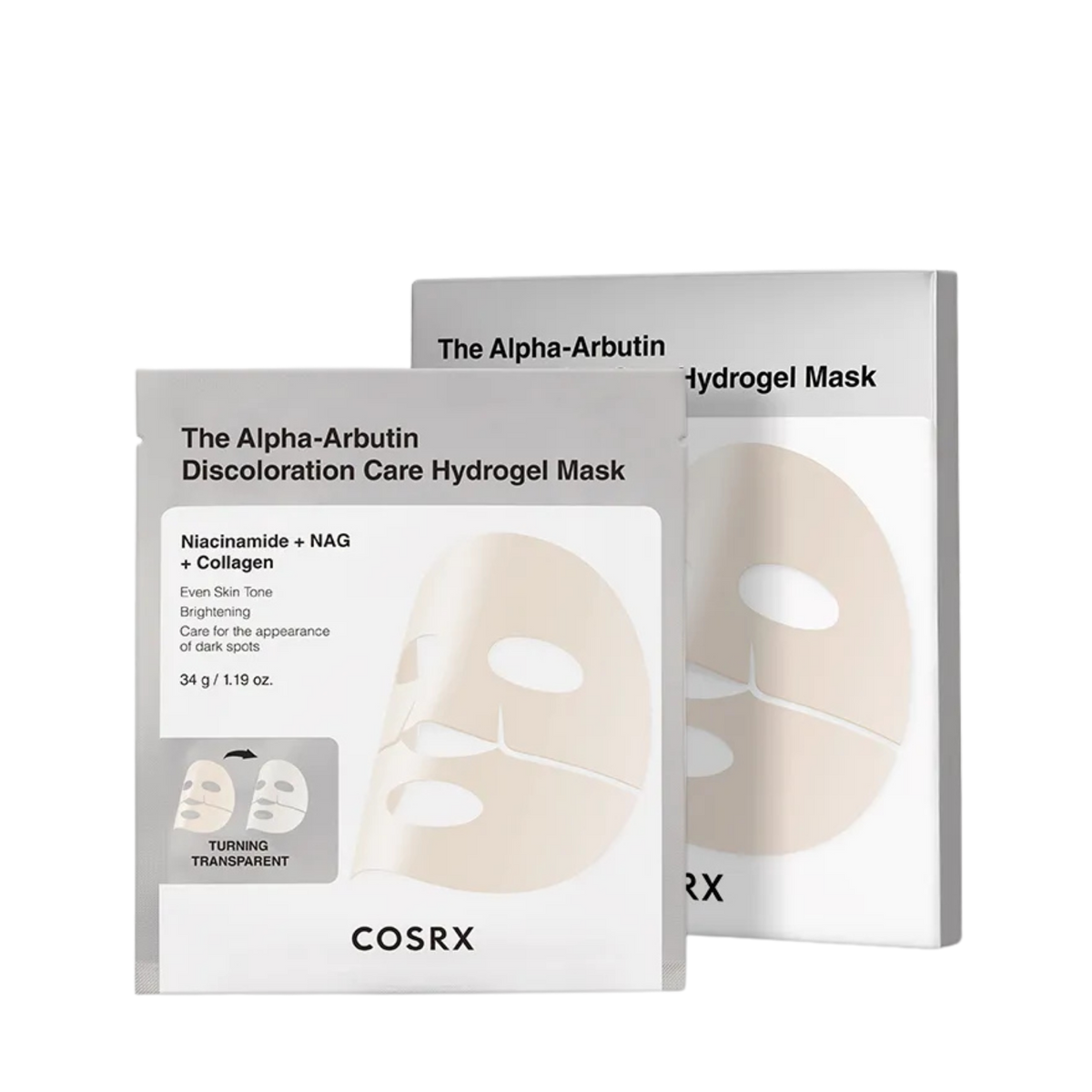 The Alpha-Arbutin Discoloration Care Hydrogel Mask