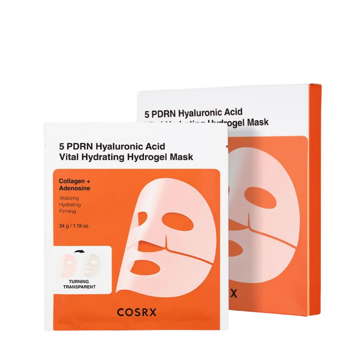 5 PDRN Hyaluronic Acid Vital Hydrating Hydrogel Mask