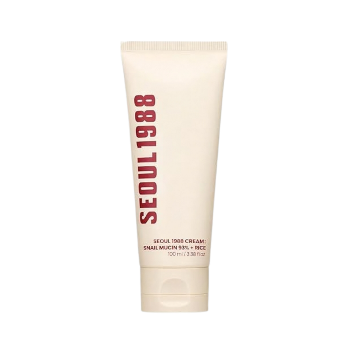 Soothing face cream "SEOUL 1988 Cream: Snail Mucin 93% + Rice", 100 ml