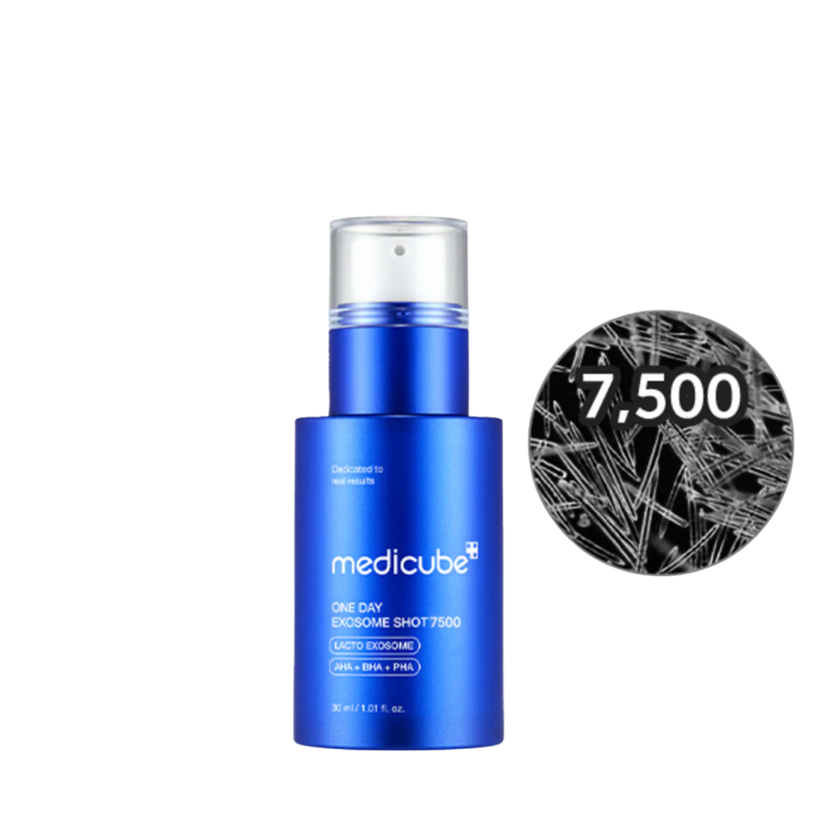 Pore-reducing facial serum with microneedles "One Day Exosome Shot Pore Ampoule 7500", 30 ml