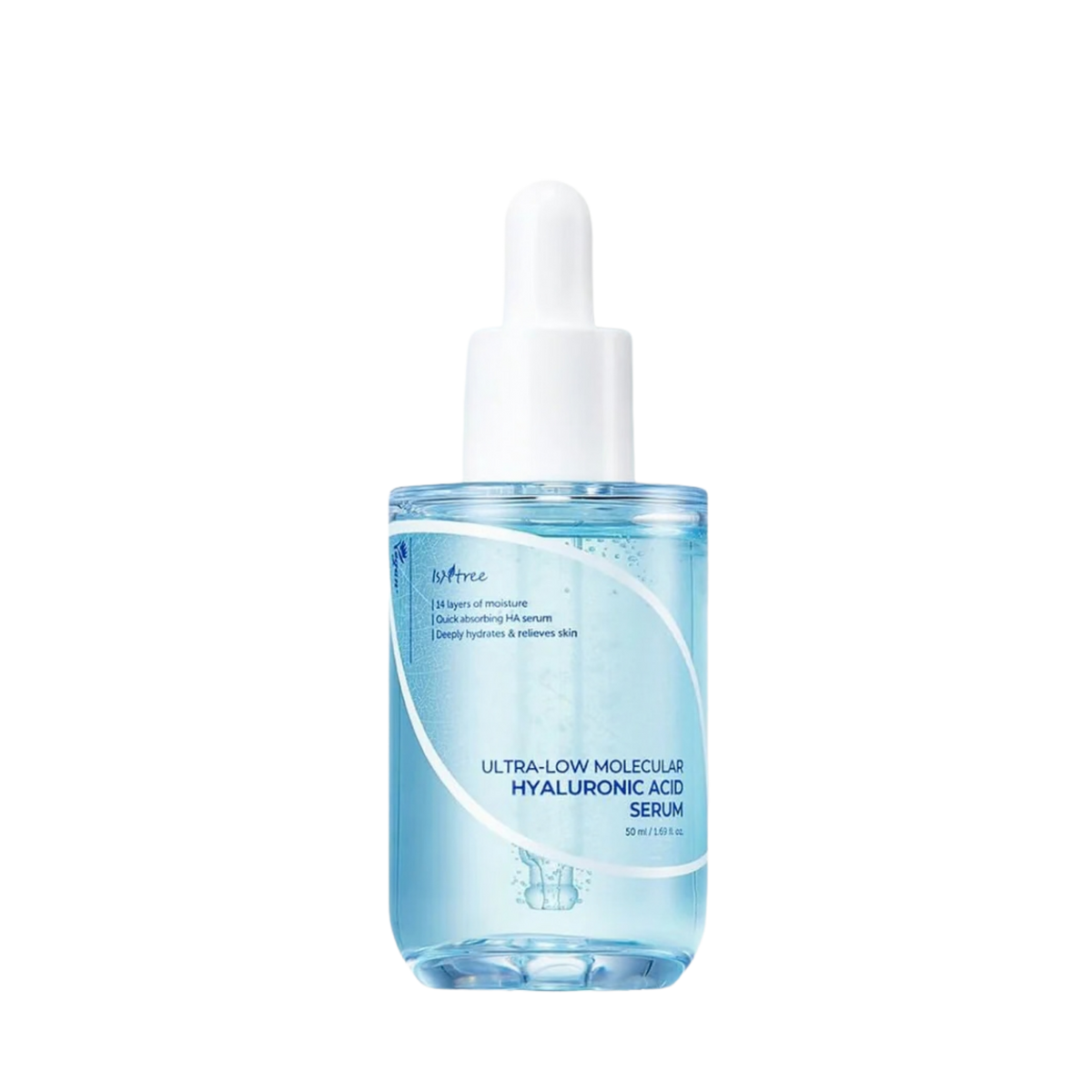 Moisturizing facial serum "Ultra-Low Molecular Hyaluronic Acid Serum", 50 ml