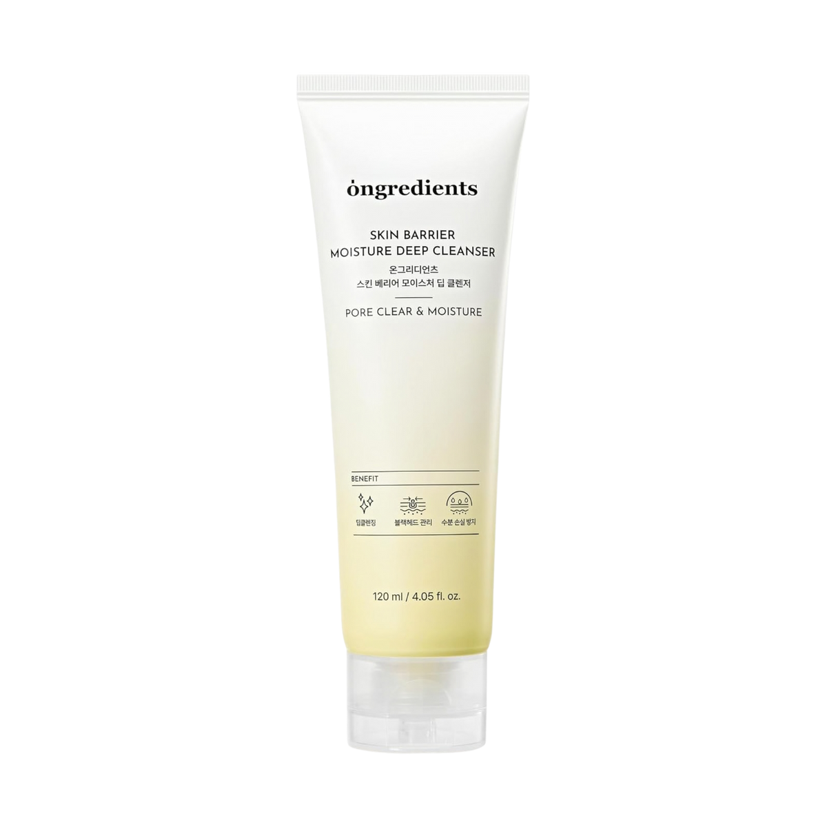 Moisturizing facial cleanser "Skin Barrier Moisture Deep Cleanser", 120 ml