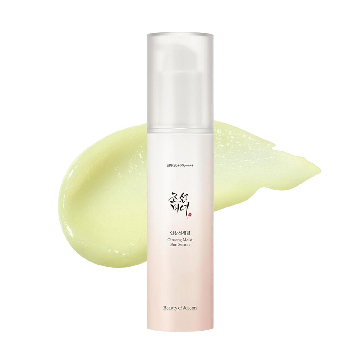 Facial serum with ginseng extract "Ginseng Moist Sun Serum SPF50+ PA++++", 50 ml