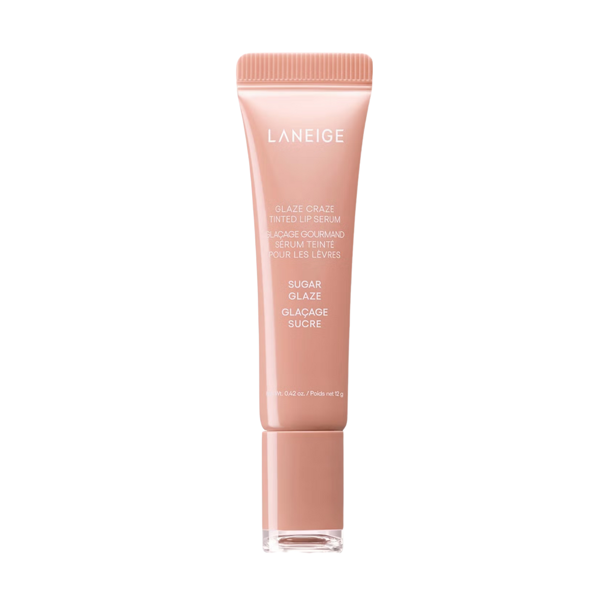Lūpų balzamas - serumas su atspalviu "Glaze Craze Tinted Lip Serum (Sugar Glaze)", 12 g