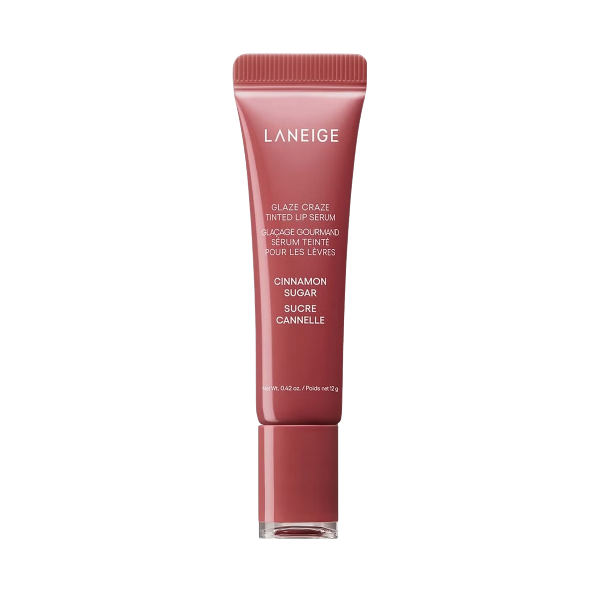 Lūpų  balzamas - serumas su atspalviu "Glaze Craze Tinted Lip Serum (Cinnamon Sugar)", 12 g