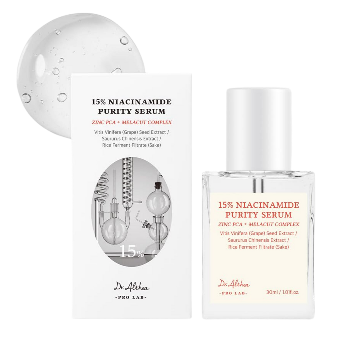 Veido serumas su 15 % niacinamidu "15% Niacinamide Purity Serum", 30 ml