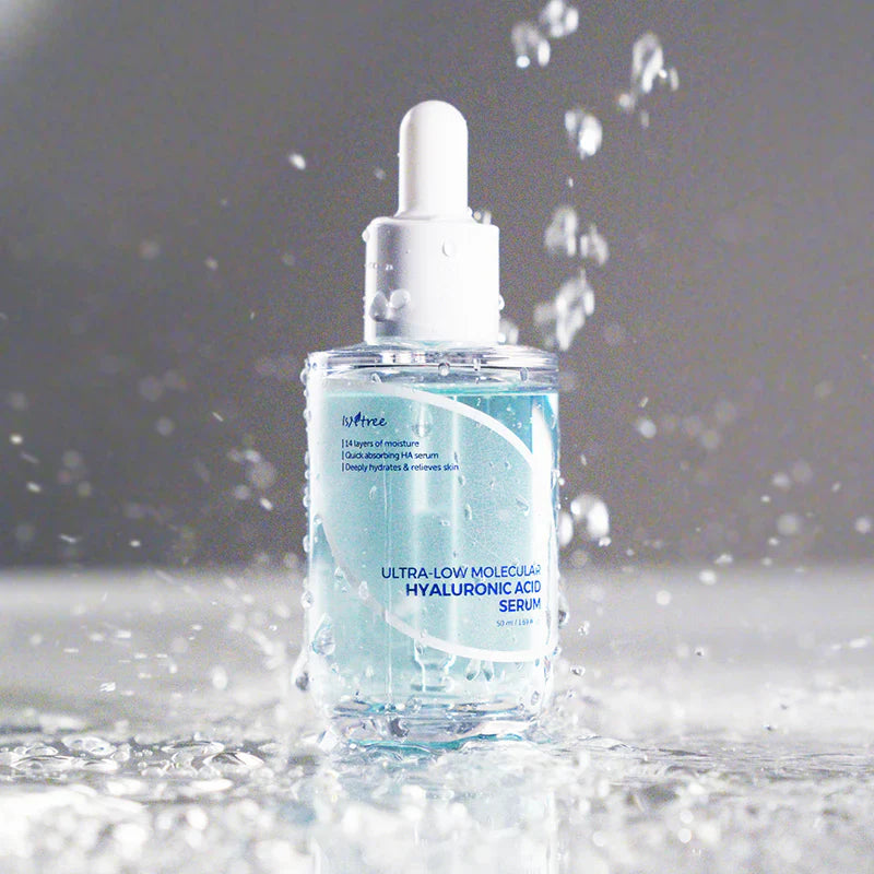 Moisturizing facial serum "Ultra-Low Molecular Hyaluronic Acid Serum", 50 ml