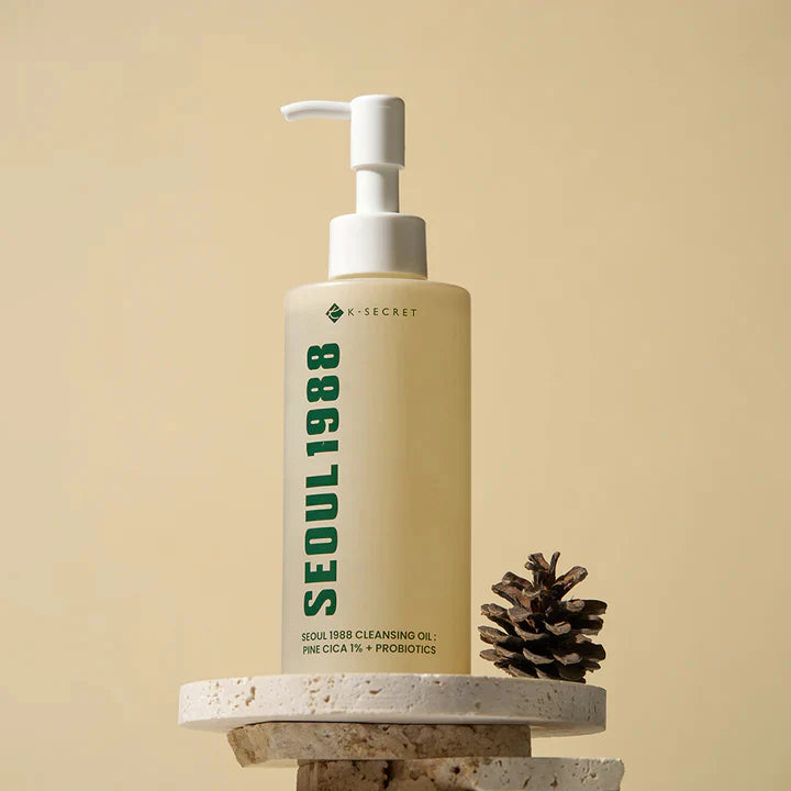 SEOUL 1988 Cleansing Oil: Pine Cica 1% + Probiotics, 200 ml