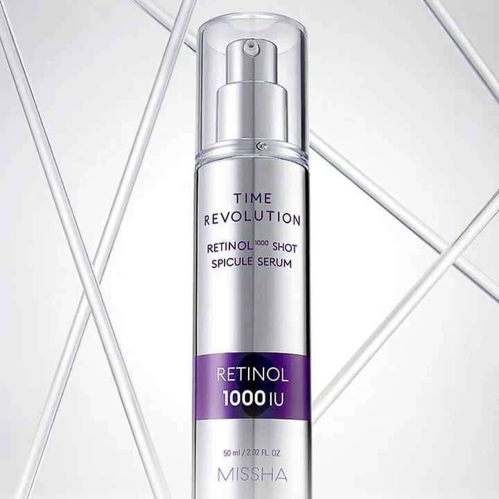 Face serum with retinol "Time Revolution Retinol 1000 Shot Spicule Serum", 50 ml