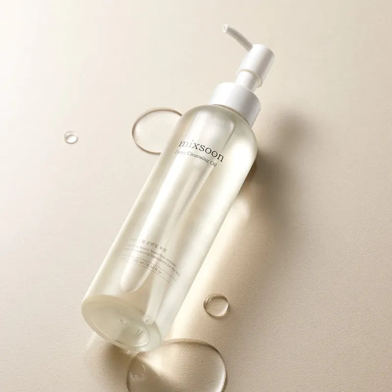 Gentle facial cleansing oil "Bean Cleansing Oil", 195 ml