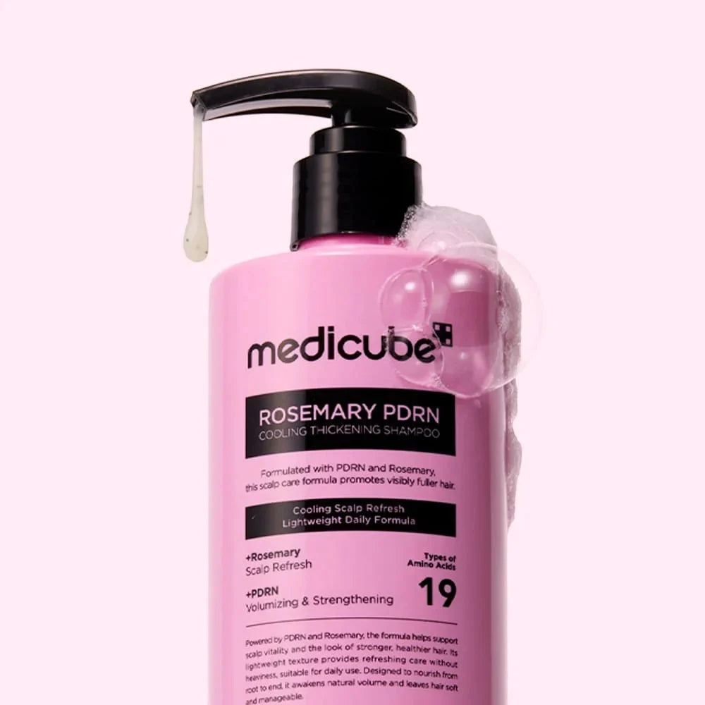 Plaukų šampūnas "Rosemary PDRN Cooling Thickening Shampoo", 400 ml