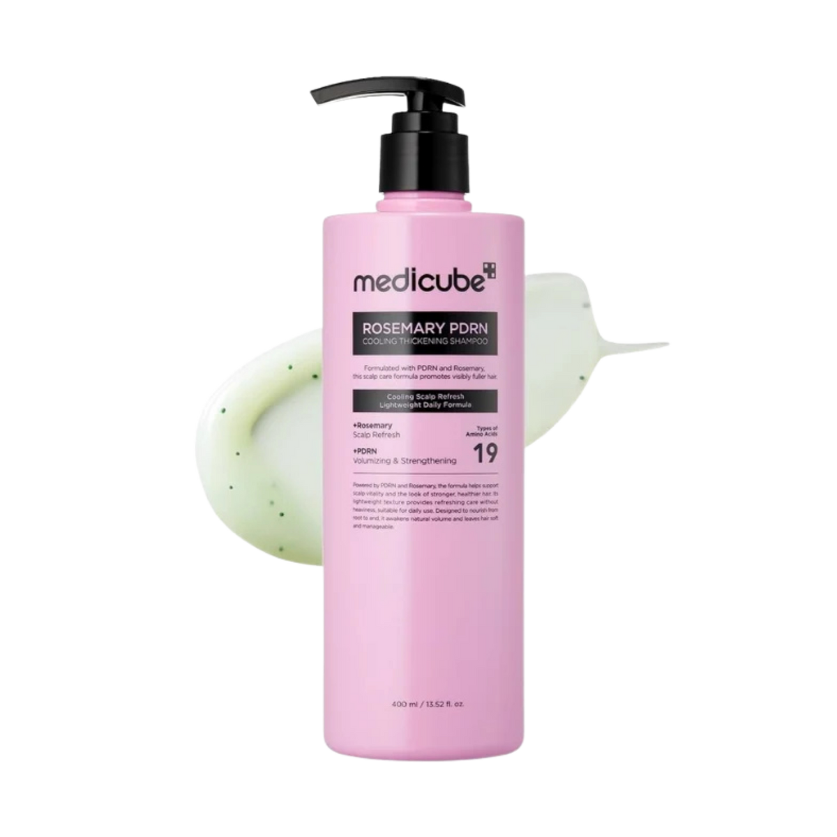 Plaukų šampūnas "Rosemary PDRN Cooling Thickening Shampoo", 400 ml