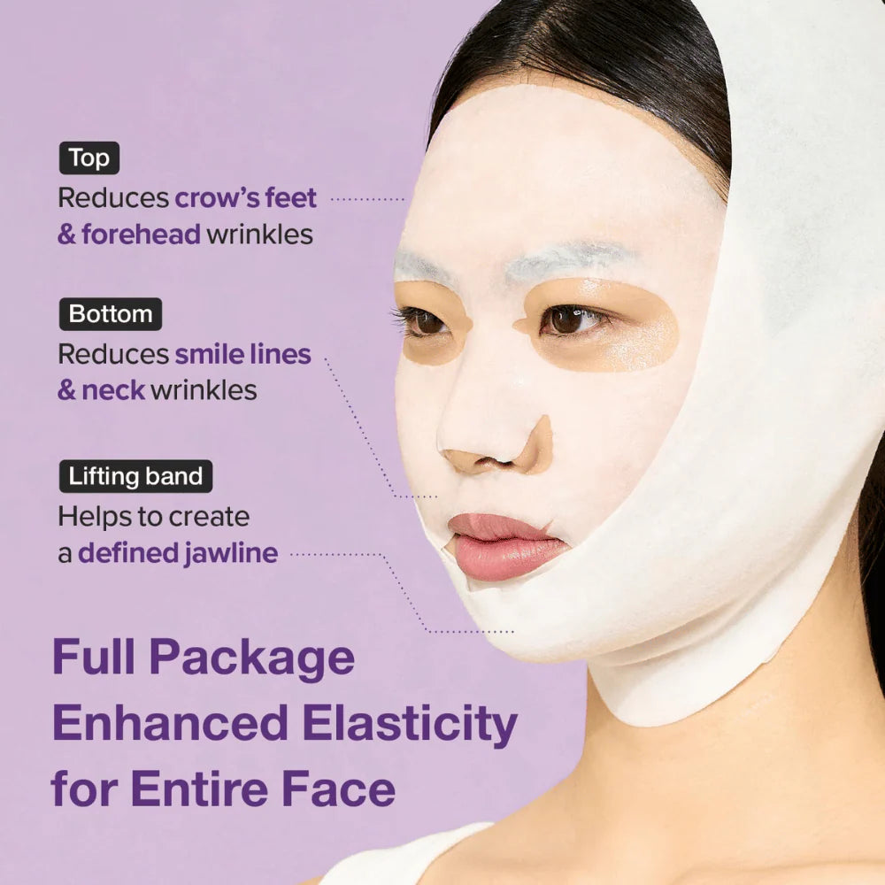 No. 9 NAD+ BIO Lifting-sil Full Face Mask, 4 pcs.