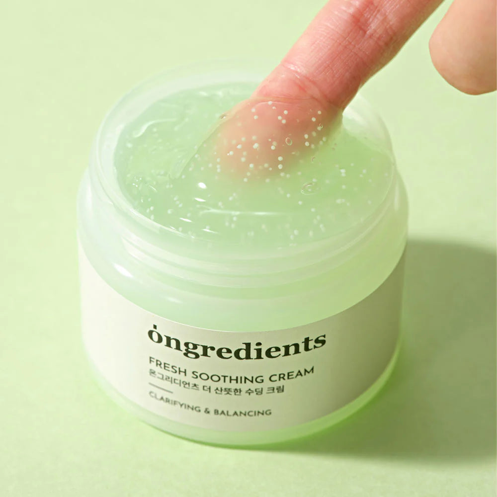 Raminamasis veido kremas riebiai ir mišriai odai "Fresh Soothing Cream", 50 ml
