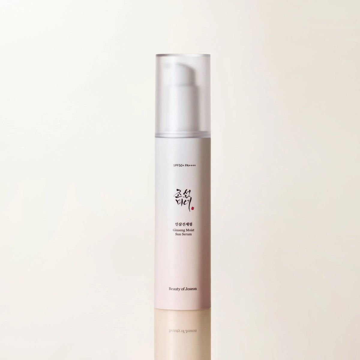 Facial serum with ginseng extract "Ginseng Moist Sun Serum SPF50+ PA++++", 50 ml