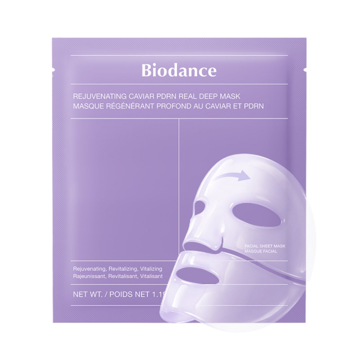 Rejuvenating Caviar PDRN Real Deep Mask,