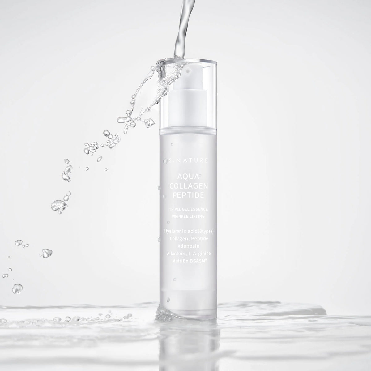 Elasticity-boosting facial essence "Aqua Collagen Peptide Triple Gel Essence", 50 ml