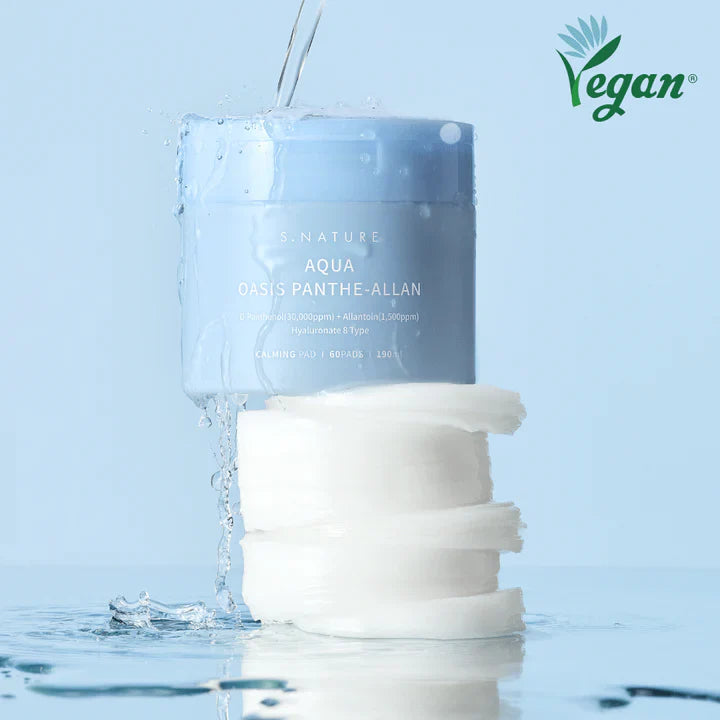 Toner pads "Aqua Oasis Panthe-Allan Calming Pad", 60 pcs.