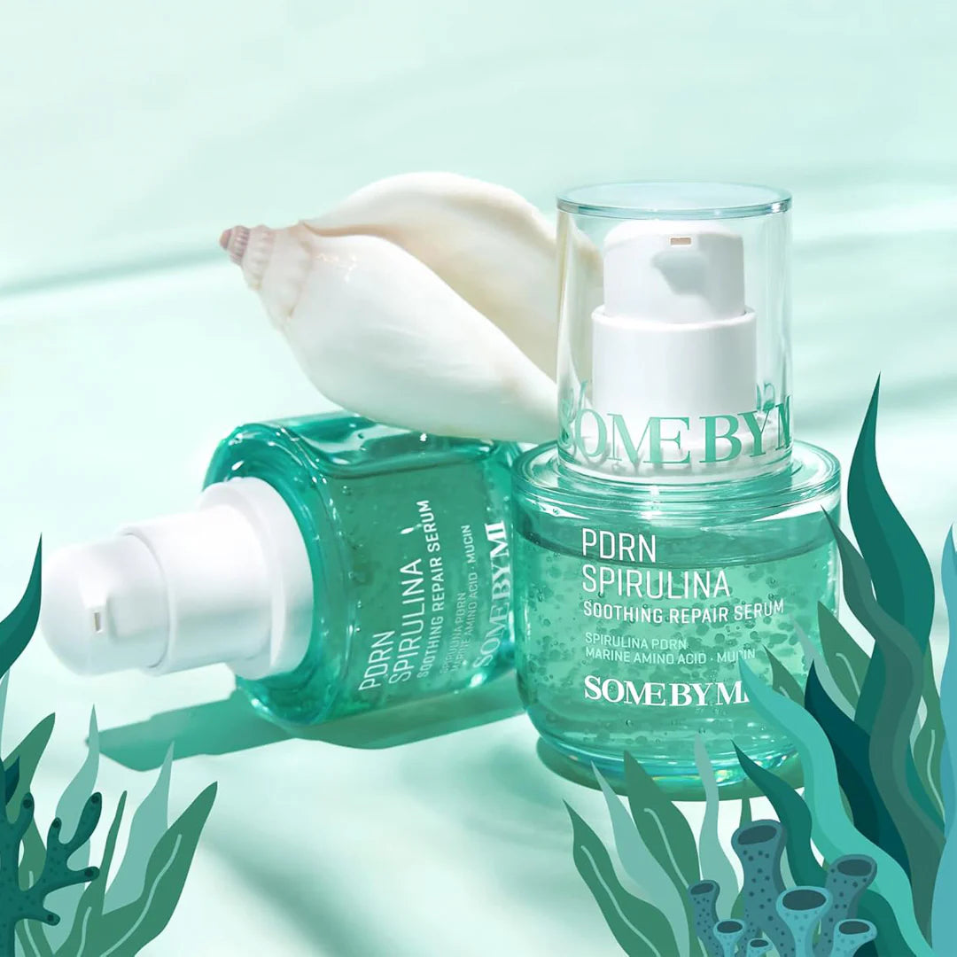 Facial serum "PDRN Spirulina Soothing Repair Serum", 50 ml