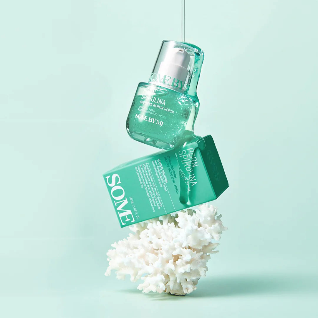 Facial serum "PDRN Spirulina Soothing Repair Serum", 50 ml
