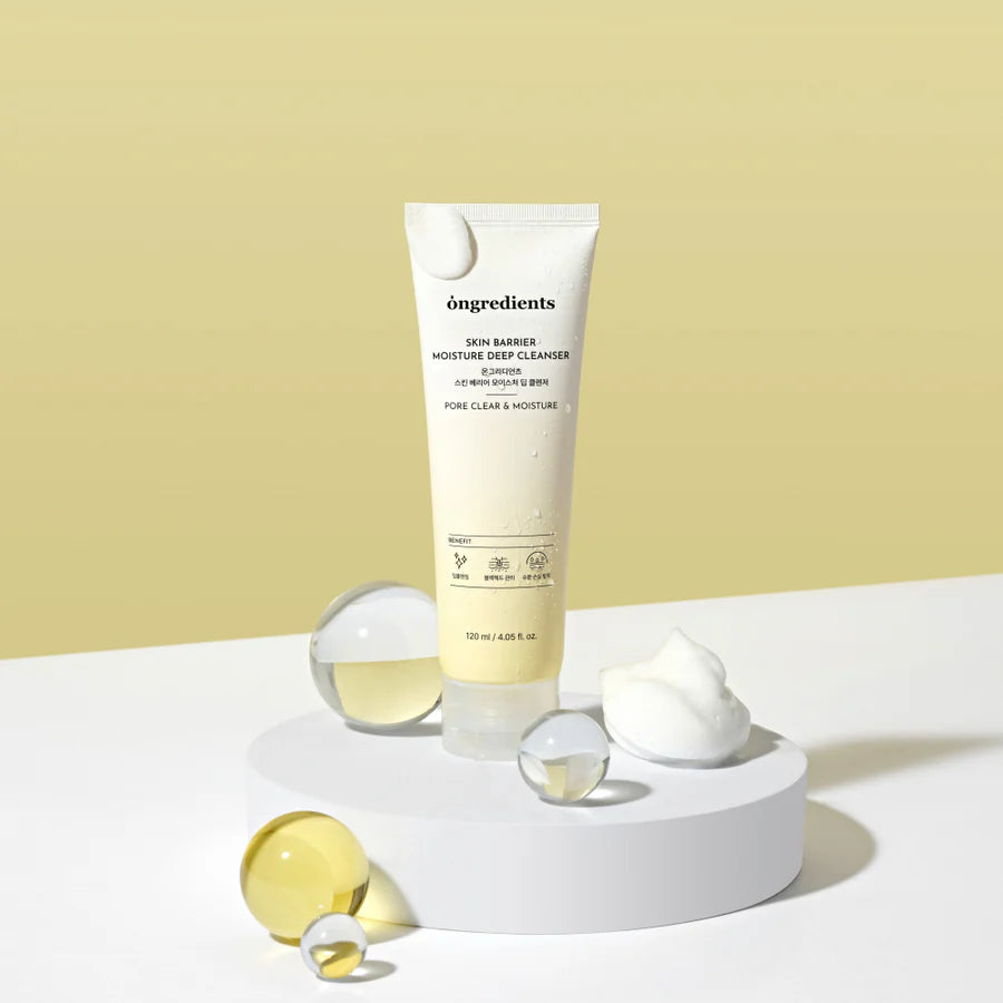 Moisturizing facial cleanser "Skin Barrier Moisture Deep Cleanser", 120 ml