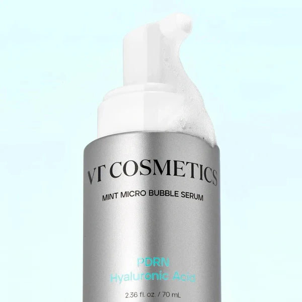 Veido serumas su hialurono rūgštimi "Mint Micro Bubble Serum, PDRN Hyaluronic Acid", 70 ml