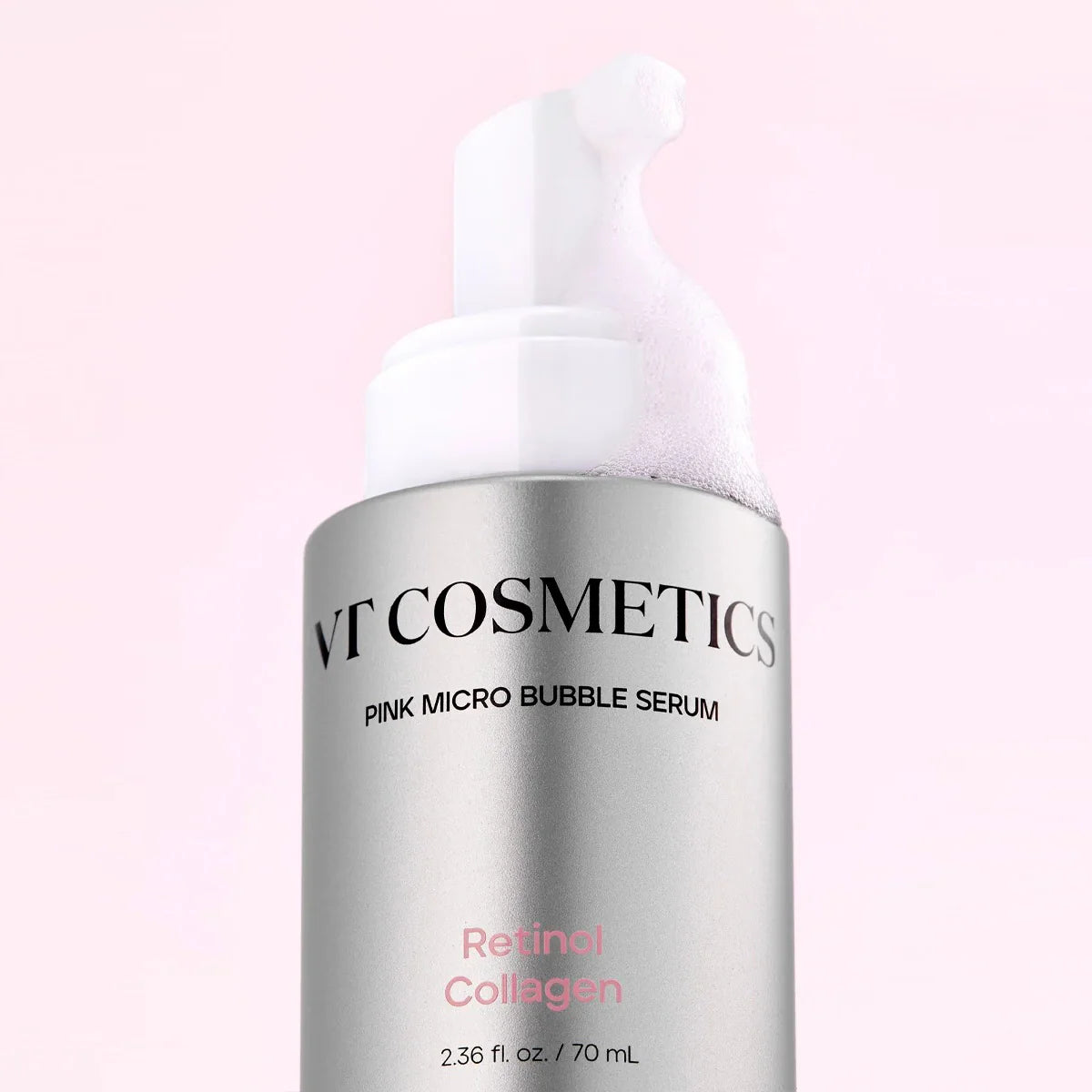 Veido serumas "Pink Micro Bubble Serum, Retinol Collagen", 70 ml