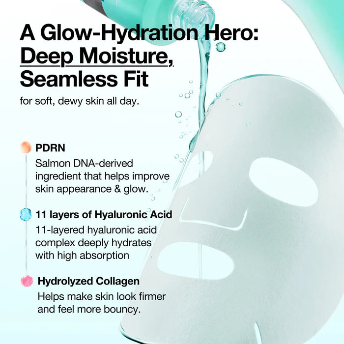 PDRN Hyaluronic Acid Capsule 100 Serum Mask, 23 ml