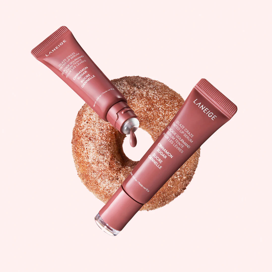 Lūpų  balzamas - serumas su atspalviu "Glaze Craze Tinted Lip Serum (Cinnamon Sugar)", 12 g