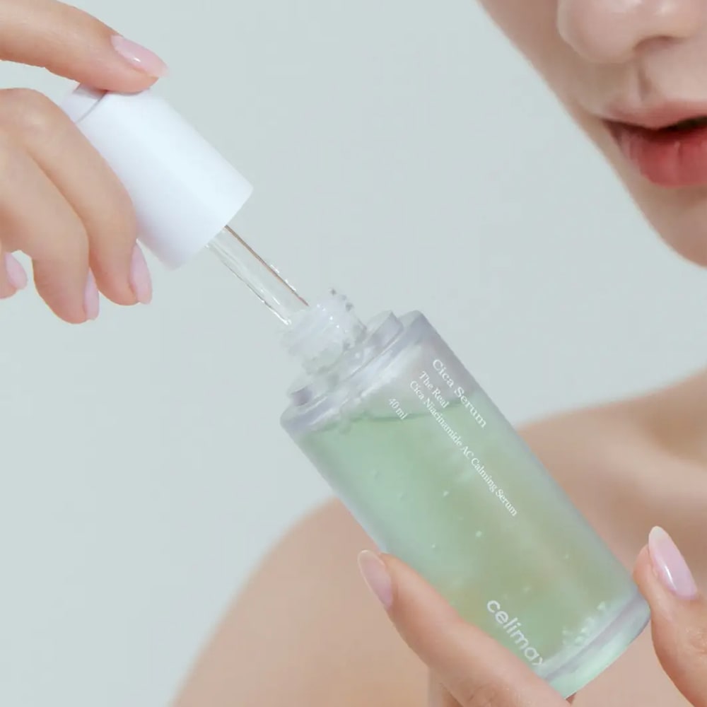 Facial serum with niacinamide "The Real Cica Niacinamide AC Calming Serum", 40 ml