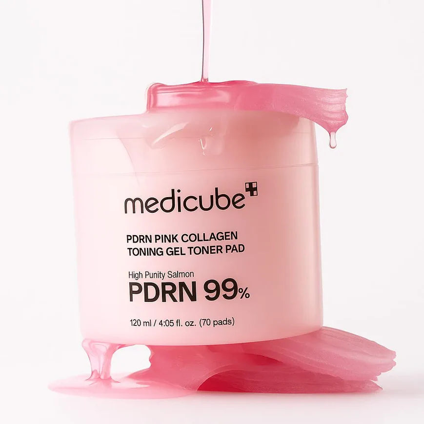 Facial Toner Pads "PDRN Pink Collagen Toning Gel Toner Pad", 70 pcs.