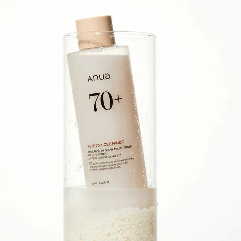 Hydrating facial toner "Rice 70 Glow Milky Toner", 250 ml