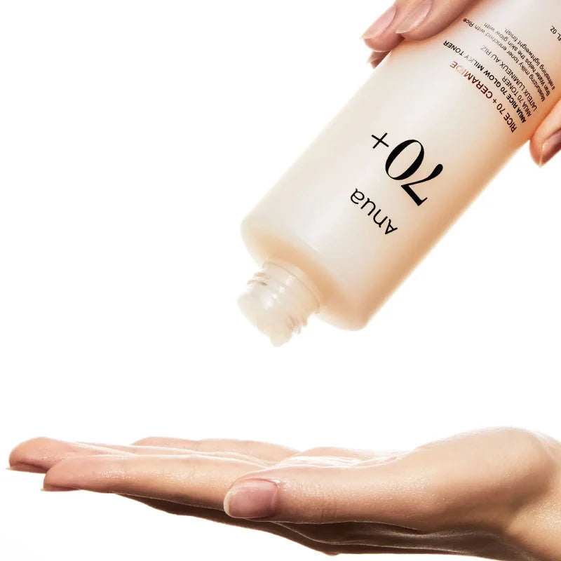 Hydrating facial toner "Rice 70 Glow Milky Toner", 250 ml