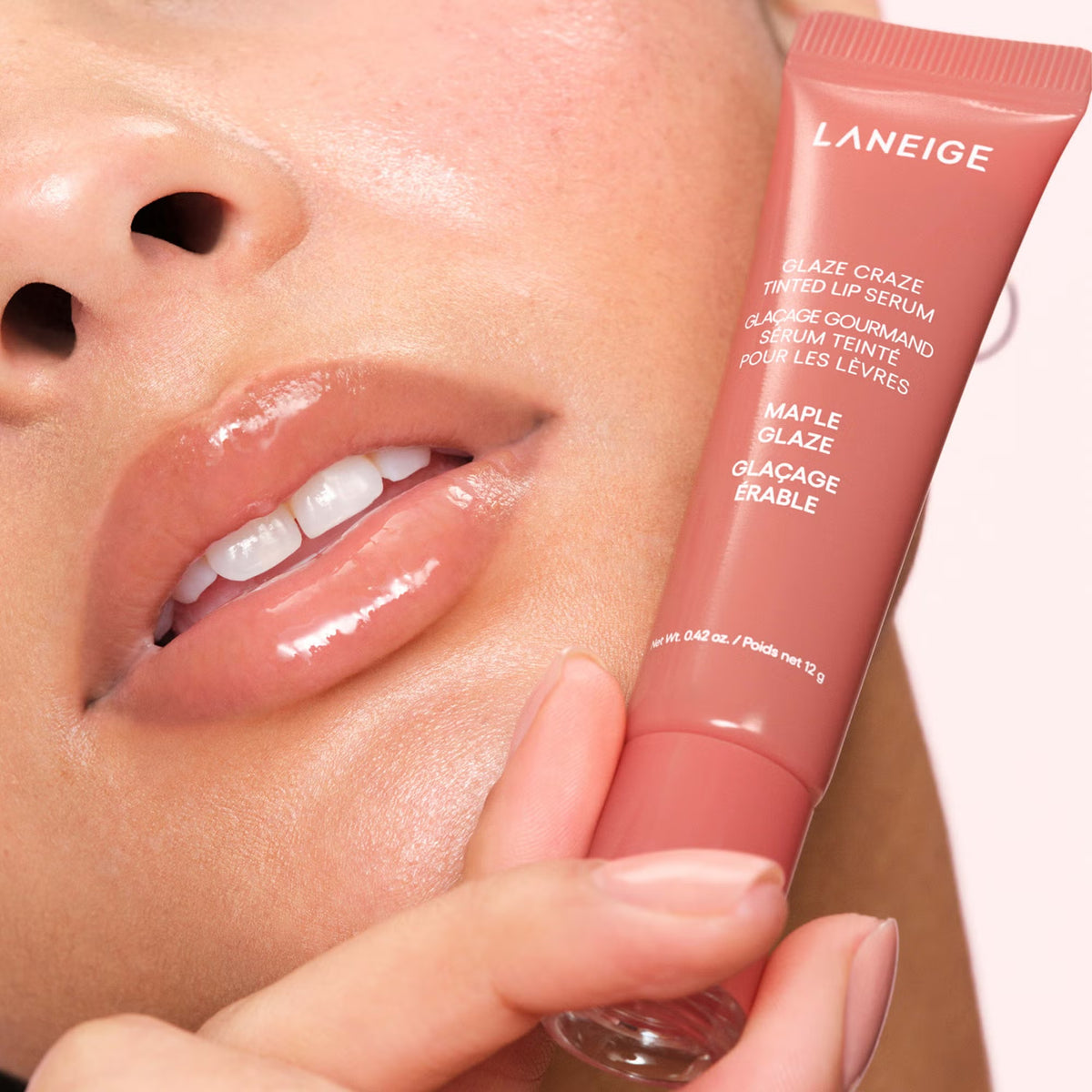 Lūpų balzamas - serumas su atspalviu "Glaze Craze Tinted Lip Serum (Maple Glaze)", 12 g