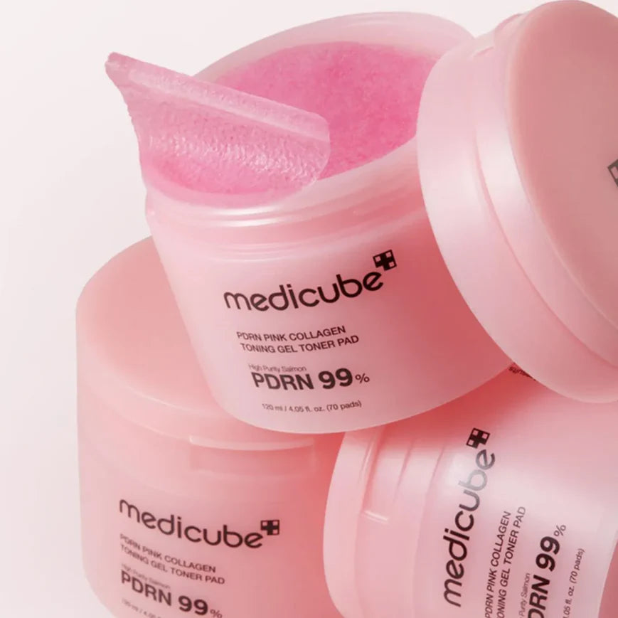 Facial Toner Pads "PDRN Pink Collagen Toning Gel Toner Pad", 70 pcs.