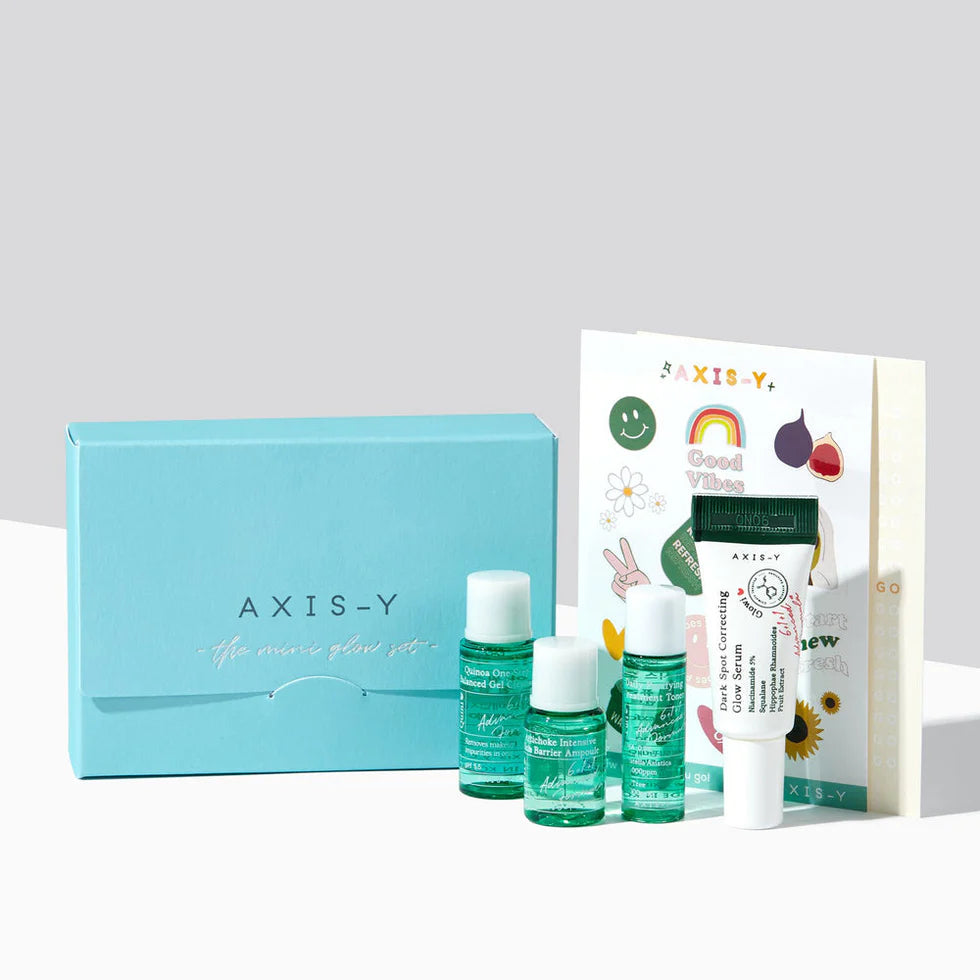 Travel set "The Mini Glow Set"