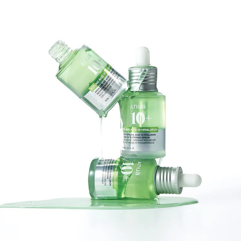 Soothing serum for reddened skin with azelaic acid "Azelaic Acid 10 Hyaluron Redness Soothing Serum", 30 ml
