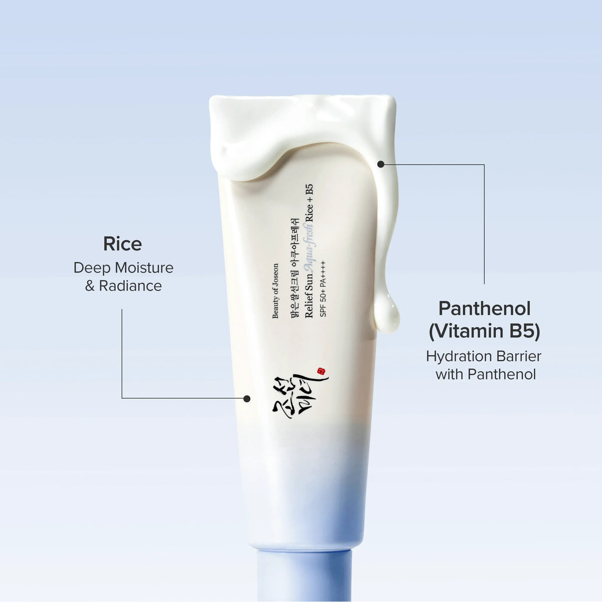 Sunscreen "Relief Sun Aqua-Fresh Rice + B5 SPF50+ PA++++", 50 ml